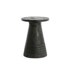 SIDE TABLE PX MATT BLACK WOOD 50 - CAFE, SIDE TABLES